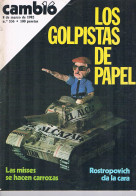 REVISTA CAMBIO 16 NUMERO 536 MARZO 1982 LOS GOLPISTAS DE PAPEL - Ohne Zuordnung