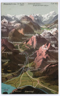 LITHO Panorama Glarnerland Niederurnen Oberurnen Näfels Mollis Netstal Glarus Mitlödi Schwanden Luchsingen ... - Luchsingen