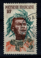 Ref 1601 - France French Polynesia - 1958 9f Used Stamp SG 9 - Oblitérés