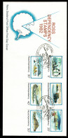 Ref 1601 - New Zealand Ross Dependency 1982 Set Of Stamps FDC - Scott Base Postmark - FDC