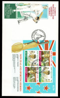 Ref 1601 - New Zealand 1992 Health Cricket Heroes In Sport Miniature Sheet FDC - FDC