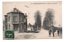 AVESNES SUR HELPE (59) - ROUTE DE LANDRECIES - Avesnes Sur Helpe