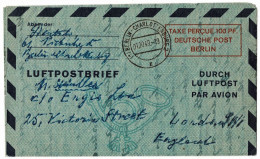 1949, Nr. LF 1 II, Mi. 100.- , # A 7122 - Postkaarten - Gebruikt