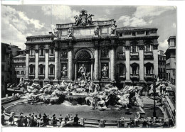 BR3712 Roma Fontana Di Trevi Viaggiata 1959 Verso Perugia - Fontana Di Trevi