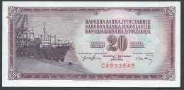 Yugoslavia - 1974 - 20 DinaR   CA933949  Laura 9909 - Jugoslavia