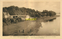 44 St Sébastien Sur Loire, La Gibraye, Vieille Ferme De Malabry, Carte Pas Courante - Saint-Sébastien-sur-Loire