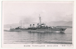 CPM - "MARS" Torpilleur 30/5/1939 - Oorlog