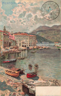 Menton * CPA Illustrateur * Dos 1900 - Menton