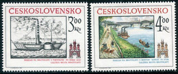 CZECHOSLOVAKIA 1982 Historic Bratislava MNH / **.  Michel 2677-78 - Nuevos