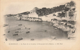 Marseille * La Route De La Corniche , Le Restaurant Et La Réserve - Endoume, Roucas, Corniche, Stranden