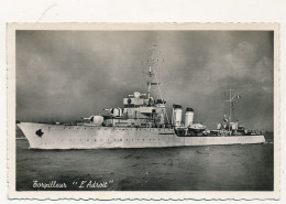 CPSM - Torpilleur "L' ADROIT" - Warships