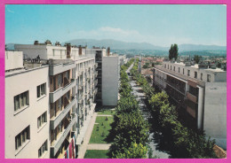 289538 / Kosovo - Gjakova Djakovica - Residential Complex Building Street Flag  PC 1176 Yugoslavia Jugoslawien - Kosovo