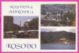 289540 / Kosovo - Kosovska Mitrovica - Mosque Minaret Car Panorama City Mitrovica Lake Mountain PC 1176 - Kosovo