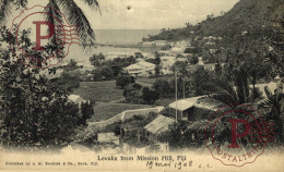 FIJI. LEVUKA FROM MISSION HILL. - Fidji