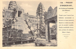 CAMBODGE - Pagode D'ANGKOR VAT - Art Hindou Au Cambodge - Carte Postale Ancienne - Cambodge