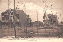 59-DUNKERQUE- LOTISSEMENT MOLA- EXTENSION - VILLAS EN CONSTRUCTION SUR L'ÎLOT BAGATELLE AVRIL 1928 - Dunkerque