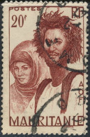 Mauritanie 1924 ~ YT 94 - 20 F. Couple Maure - Usados