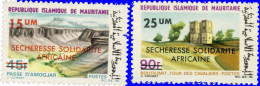 Mauritanie 1975 ~ YT 337 à 38** - Sécheresse - Mauritanie (1960-...)
