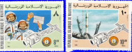 Mauritanie 1975 ~ YT 344 à 45** - Collaboration Spatiale USA-URSS - Mauritanie (1960-...)