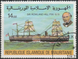 Mauritanie 1979 ~ YT 419 - Sir Rowland Hill & Steamer "Great Republic" - Mauritanie (1960-...)