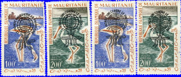 Mauritanie Aérien 1962 ~ A 20A à 20D* -Éradication Du Paludisme - Mauritanie (1960-...)