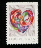 375822399 USA  2016 XX MNH SCOTT 5036 QUILLED PAPER HEART - Unused Stamps