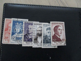 TP France Oblitéré N°989 à 994 Série Paul Valéry 1954 - Used Stamps