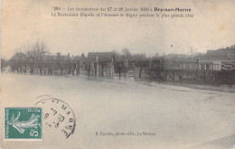 FRANCE - 94 - BRY SUR MARNE - Le Restaurant Dupille Et L'Avenue De Rigny - Edit E Faciolle - Carte Postale Ancienne - Bry Sur Marne