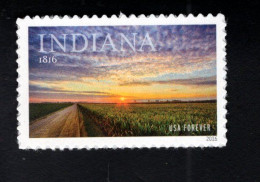 431481344 2016  (XX) Scott 5091 POSTFRIS MINT NEVER HINGED - INDIANA STATEHOOD - CORN FIELD NEAR MILFORD - Nuovi