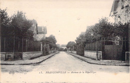 FRANCE - 95 - FRANCONVILLE - Avenue De La République - Carte Postale Ancienne - Franconville