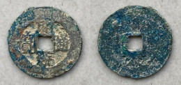 Ancient Annam Coin Chieu Thong Thong Bao (1787-1788) Rev Below Thai - Vietnam