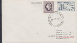 Ross Dependency Cover Scott Base Ca Scott Base 16 DE 1969 (58606) - Storia Postale