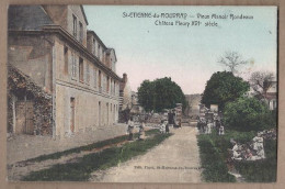 CPA 76 - SAINT-ETIENNE Du ROUVRAY - Vieux Manoir Rondeaux - Château Fleury - Jolie ANIMATION - Saint Etienne Du Rouvray