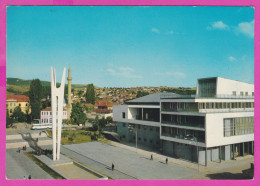 289545 / Kosovo - Pristina - Monument Maker Brotherhood And Unity Square , Islam Minaret Mosque Bus People  PC 856 - Kosovo