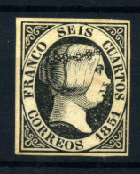 España Nº 6 (*). Año 1851 - Nuevos