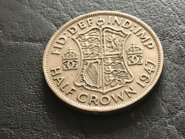 Münze Münzen Umlaufmünze Großbritannien Half Crown 1947 - K. 1/2 Crown