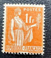 France   1933 Y Et T  286  ** - 1932-39 Paix