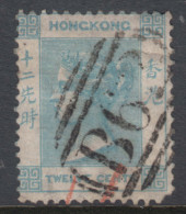 Hong Kong 1863 Mi#12 Used - Gebruikt