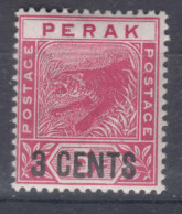 Malaya Perak 1895 Mi#18 Mint Hinged - Perak