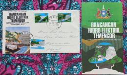 (FDC)(MALAISIE1979-02)Malaysia 1979, Opening Of Hydro Electric Power (Trong Perak Cancellation) To NEPAL, LEAFLET - Malaysia (1964-...)