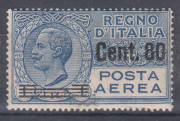 Italy Kingdom 1927 Posta Aerea, Airmail Sassone#9 Mi#271 Mint Hinged - Ongebruikt