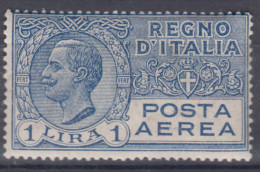 Italy Kingdom 1926 Posta Aerea, Airmail Sassone#4 Mi#231 Mint Hinged - Ongebruikt