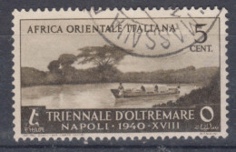 Italy Colonies East Africa 1940 Sassone#27 Used - Italienisch Ost-Afrika