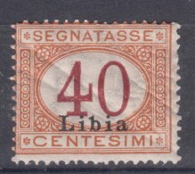 Italy Colonies Libya Libia 1915 Segnatasse Postage Due Sassone#5 Mint Hinged - Libya