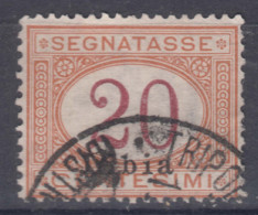 Italy Colonies Libya Libia 1915 Segnatasse Postage Due Sassone#3 Used - Libië