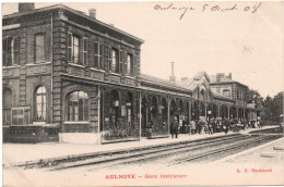 AULNOYE (59) - GARE INTERIEURE - Aulnoye