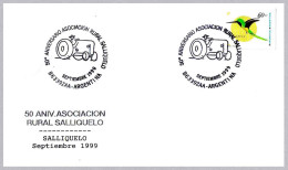 50 Aniv. Asoc. Rural Salliquelo - TRACTOR. Salliquelo, Argentina, 1999 - Agriculture