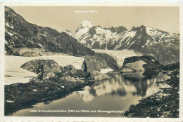 Switzerland Galenstock Grimselpasshohe Blick Auf Rhonegletscher Picturesque Mountain Scenery - Lens