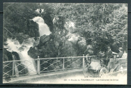 (CAMPAN) Route Du Tourmalet - Les Cascades De Gripp (La Voiture Est Une Peugeot Type 18 De 1895) - Campan