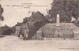 Dompierre * Route Et Monument Aux Morts Pour La France * Enfants Villageois - Altri & Non Classificati